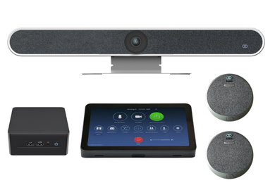 Zoom Room Large Video Bar Kit (White)