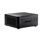 Angled view of the Boom CAPO II, a compact Intel NUC Mini PC preloaded with Windows 11 Pro, designed for seamless Zoom Room integration in professional meeting environments.








