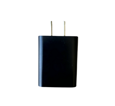 Image of the Boom GEMINI US Power Adapter, a compact and reliable wall plug designed to provide consistent power to the Boom GEMINI speakerphone—compatible with standard U.S. electrical outlets.








