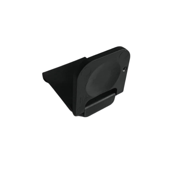 Angled view image of the Boom MEZZO Webcam Privacy Cover, a sleek and easy-to-use sliding cover designed to fit Boom webcams—providing enhanced privacy and peace of mind when the camera is not in use.








