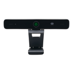 Front view of the Boom MEZZO, a compact Ultra HD 4K camera featuring a wide-angle lens and AI auto-framing—designed for small conference rooms and huddle spaces to ensure all participants are clearly captured in every meeting.








