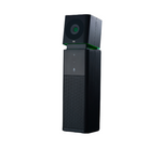 Photo of the Boom UNO, a sleek all-in-one vertical video bar combining a Full HD camera, built-in microphone, and speakerphone—perfectly designed for small meeting spaces and focus rooms requiring compact, professional video conferencing.








