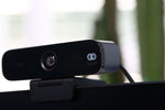 Boom MINI webcam mounted on monitor close-up